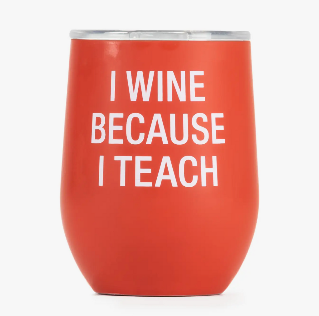 Teach Thermal Stemless Wine Tumbler