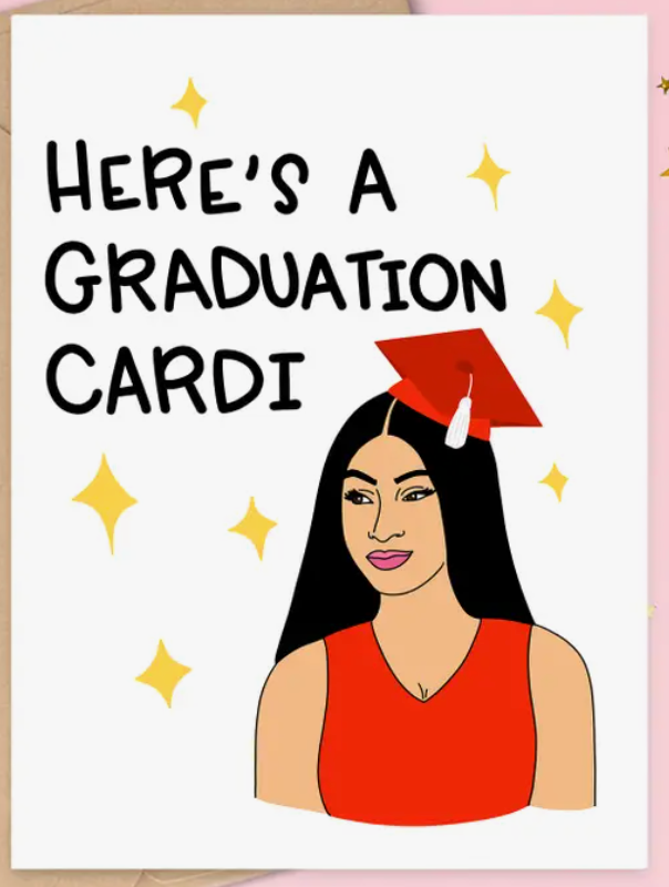Graduation Cardi Card