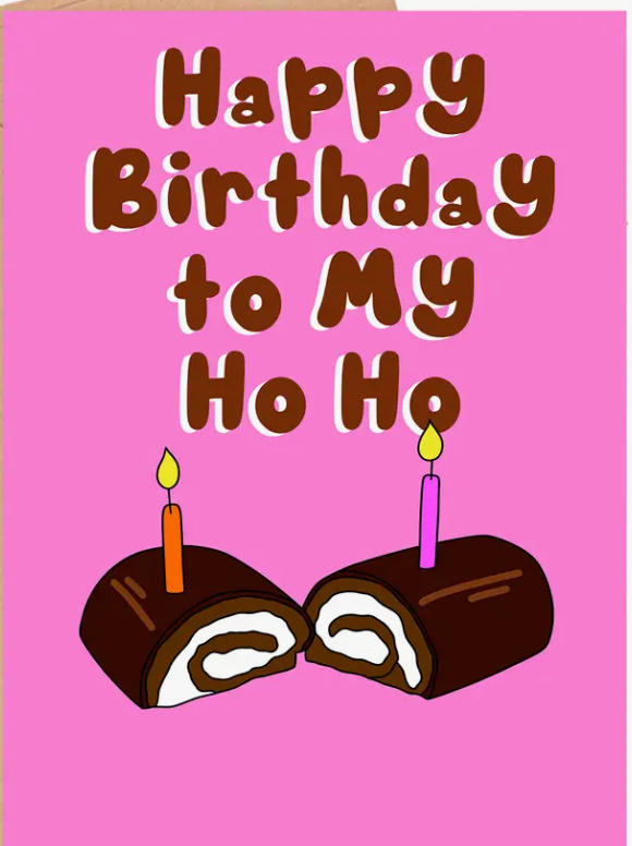 My Ho Ho Birthday Card