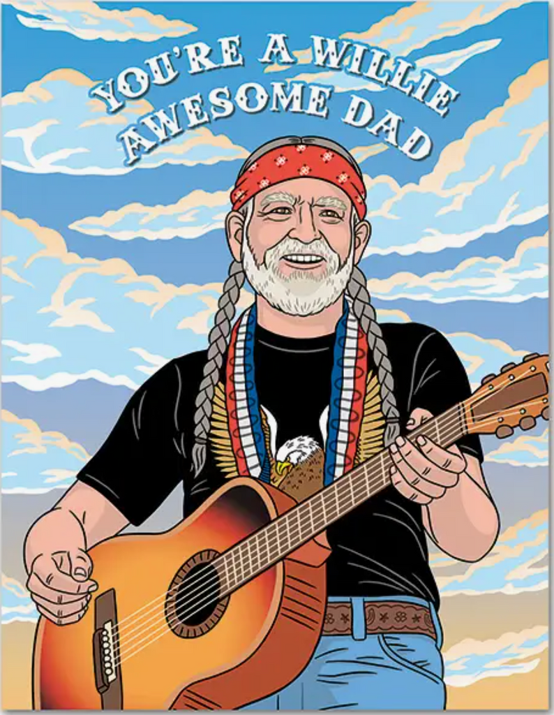 Willie Awesome Dad Father's Day Card