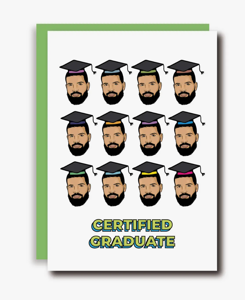 Certified Graduate Drake Greeting Card