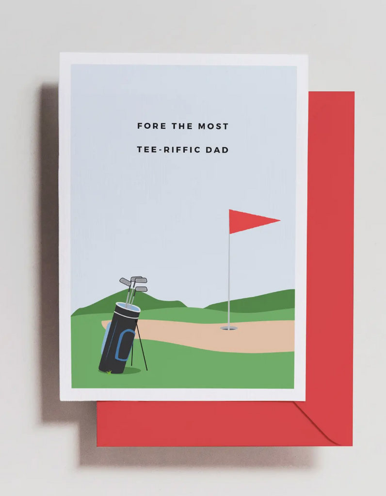 Golf Father's Day Card