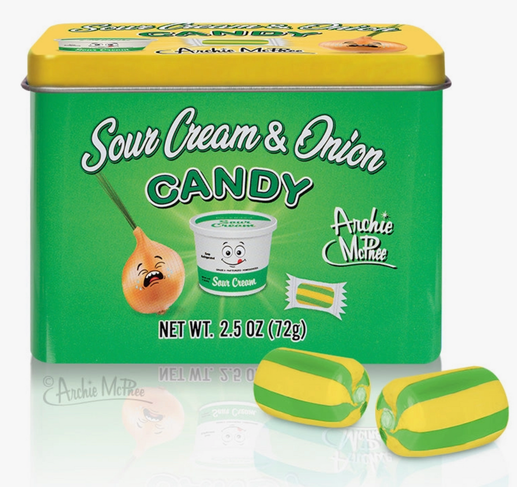 Sour Cream & Onion Candy Tin 6 Piece