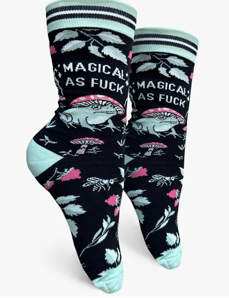 Magical As Fuck Women's Crew Socks