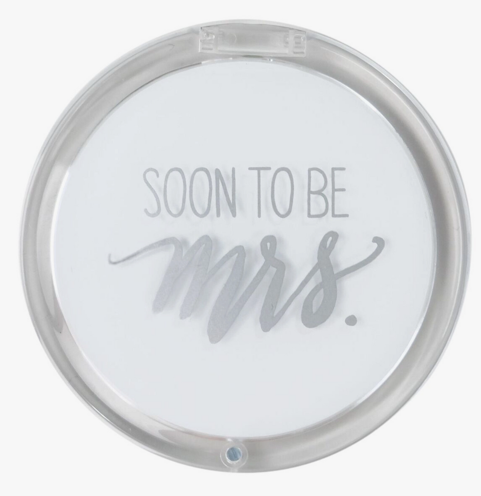 Soon To Be Mrs. Compact Mirror