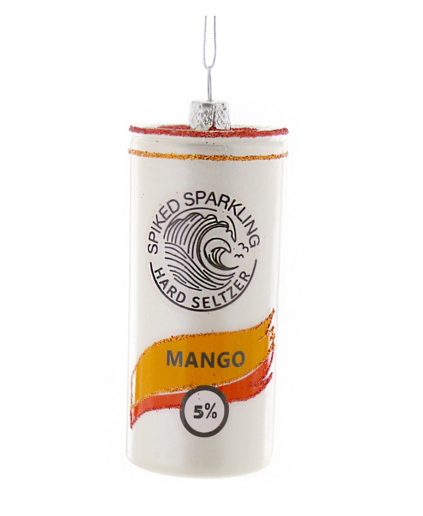 Sparkling Seltzer- Mango Ornament