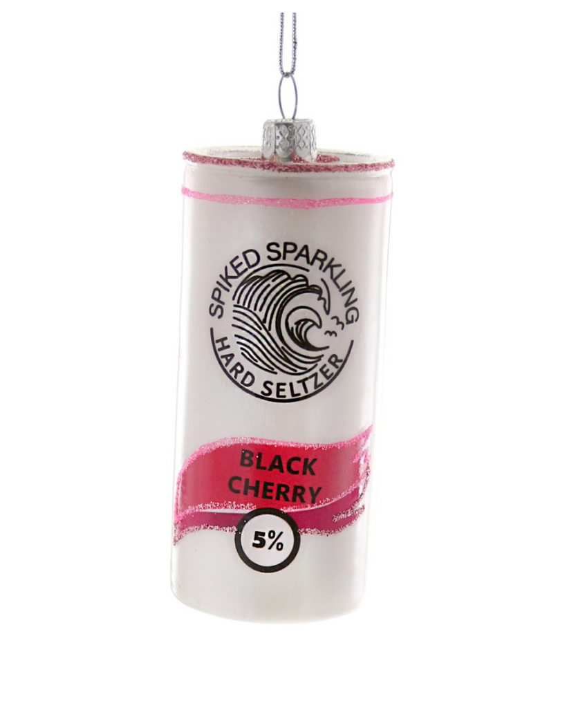 Sparkling Seltzer- Black Cherry Ornament