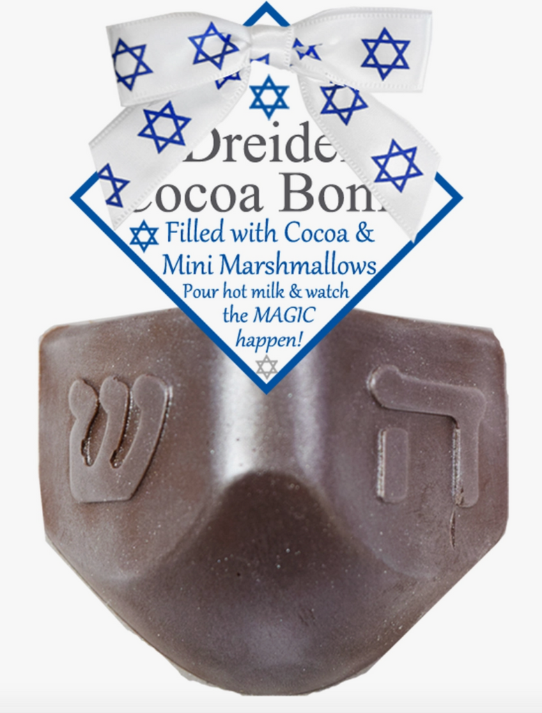 Hanukkah Dreidel Cocoa Bomb