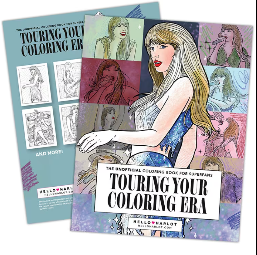 Taylor Swift Eras Coloring Book