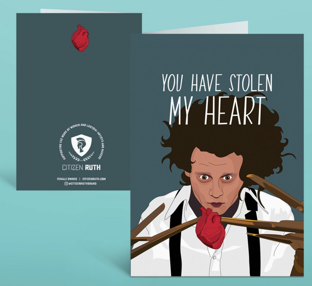 You Have Stole My Heart Card