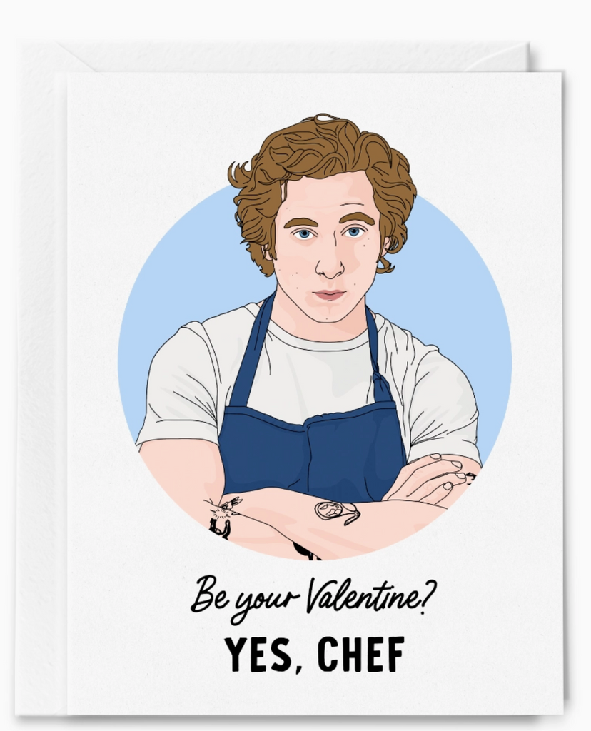 Yes Chef Valentine's Day Card