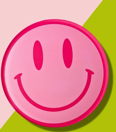 Pink All Smiles Coaster
