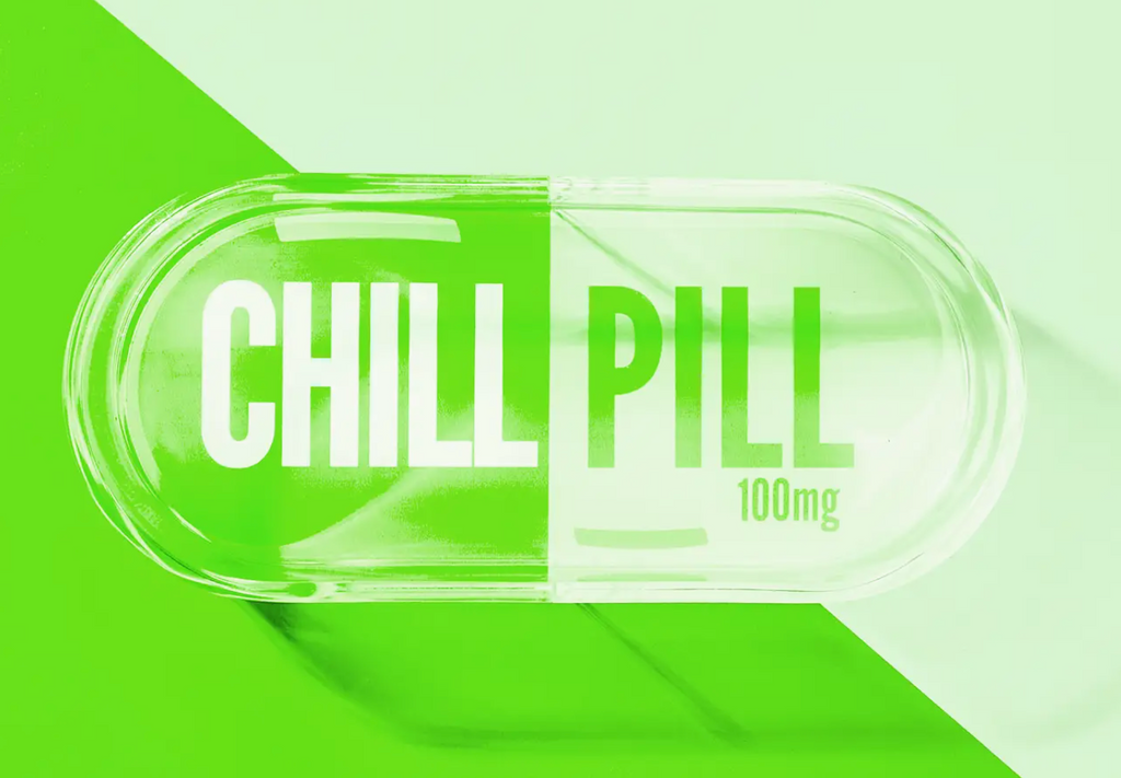 Green Chill Pill Trinket Tray