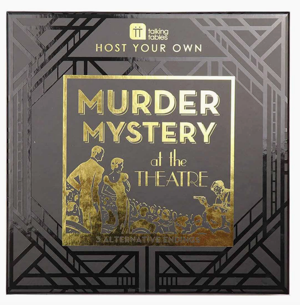 Host Your Own 1920s Murder Mystery - Reusable Game Kit