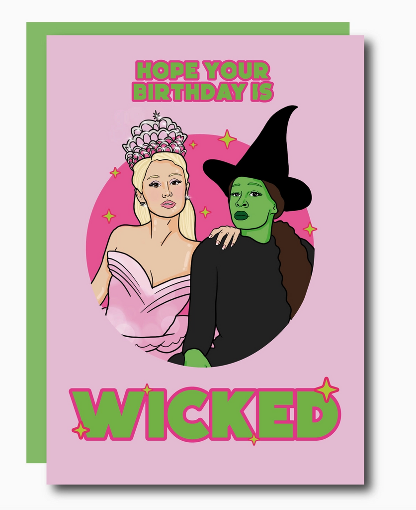 Hope Your Birthday Is Wicked Greeting Card
