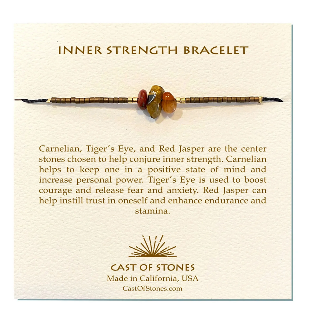 Inner Strength Bracelet- Cast of Stones