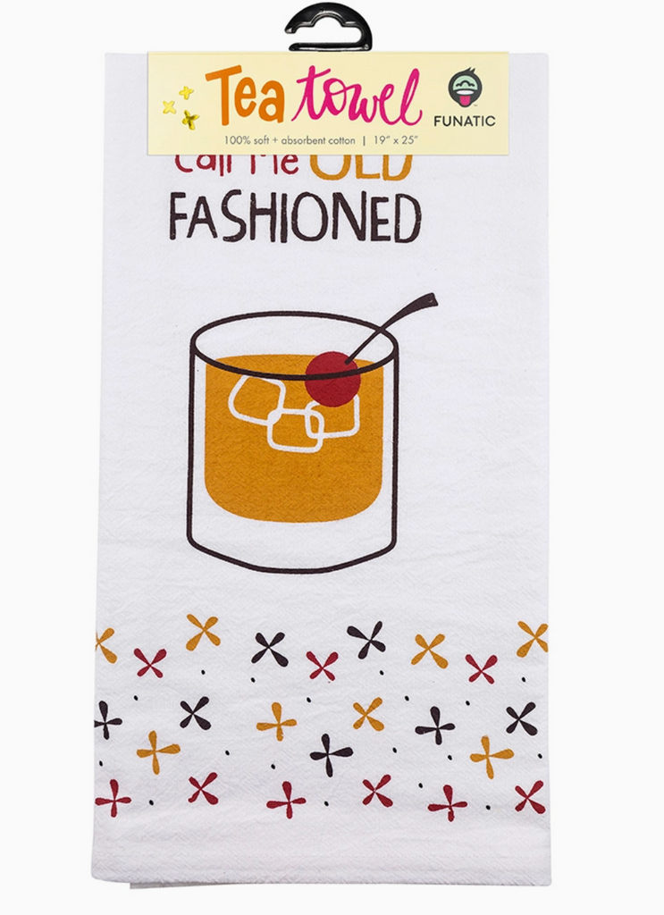 Call Me Old Fashioned Kitchen Tea Towel