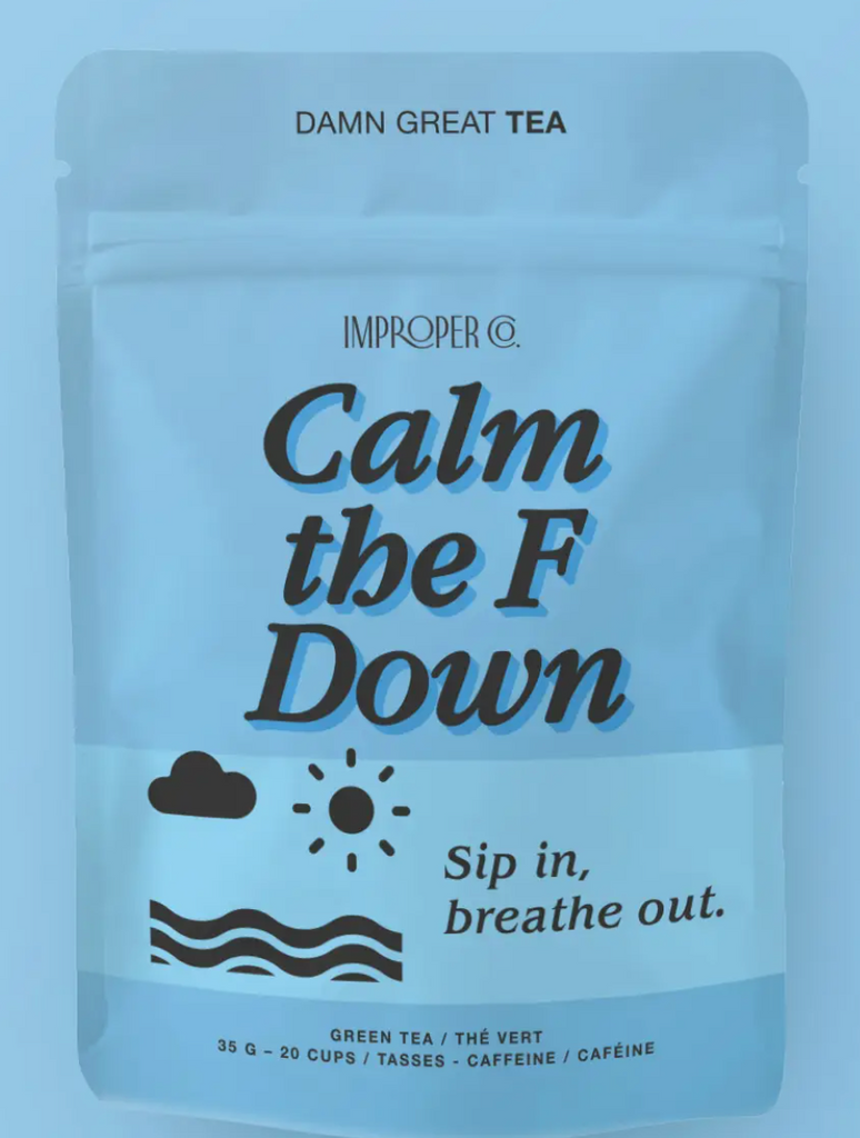 Calm the F Down Green Tea