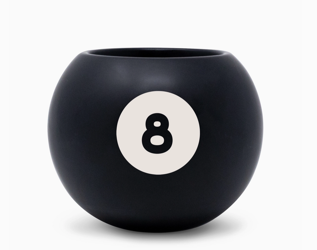 Ceramic Vase, 8-Ball