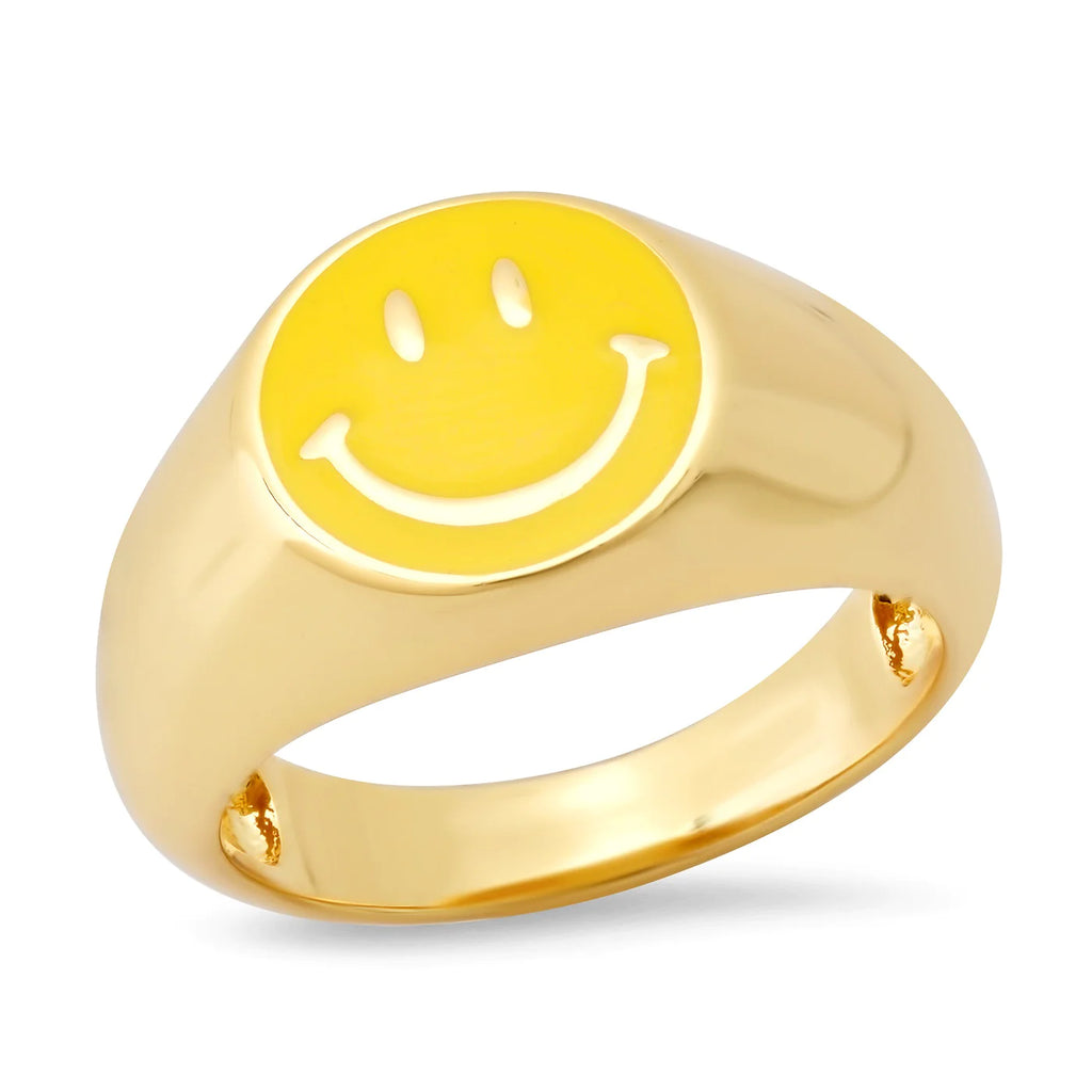 Smiley Face Rings