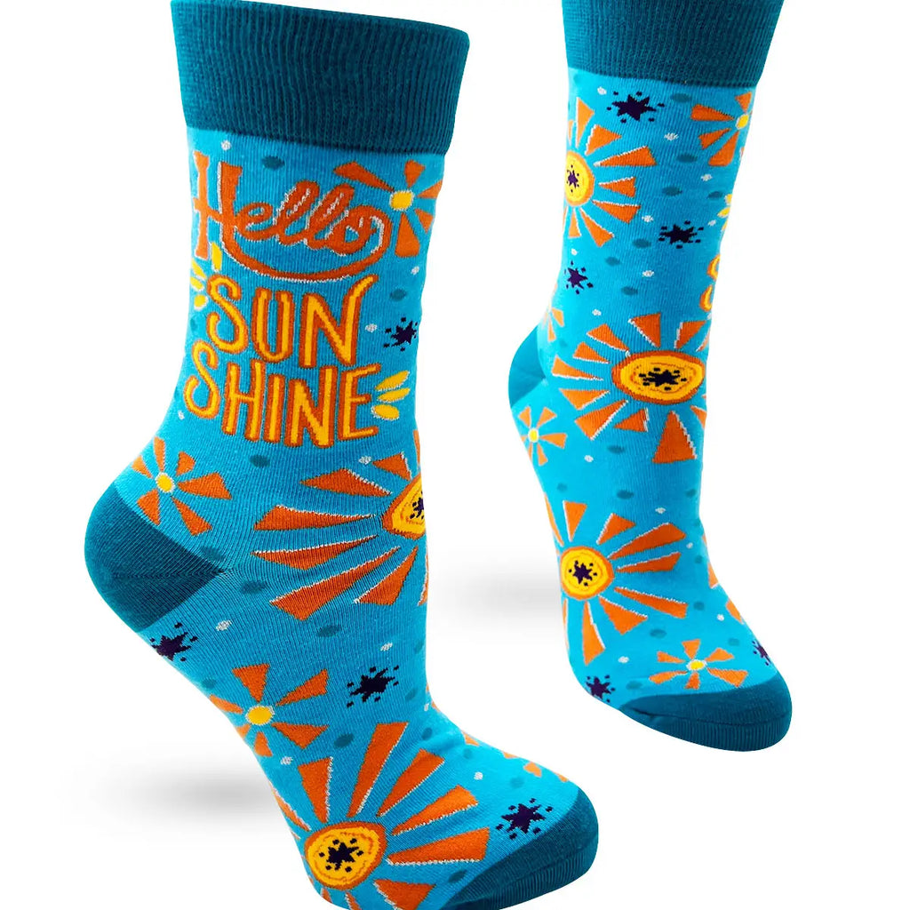 Hello Sunshine Women's Crew Socks
