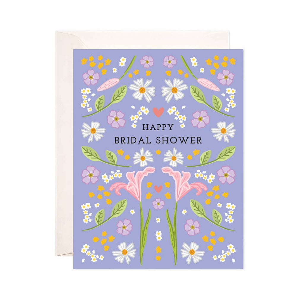 Lilac Bridal Shower Greeting Card