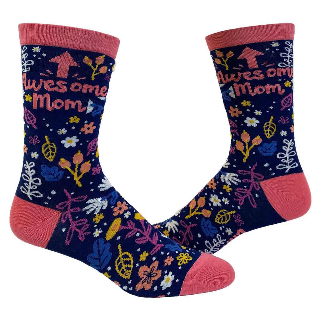 Women's awesome mom socks