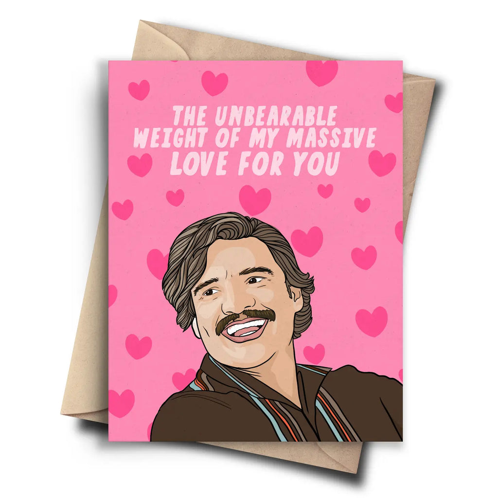 Pedro Pascal Valentine's Day Card