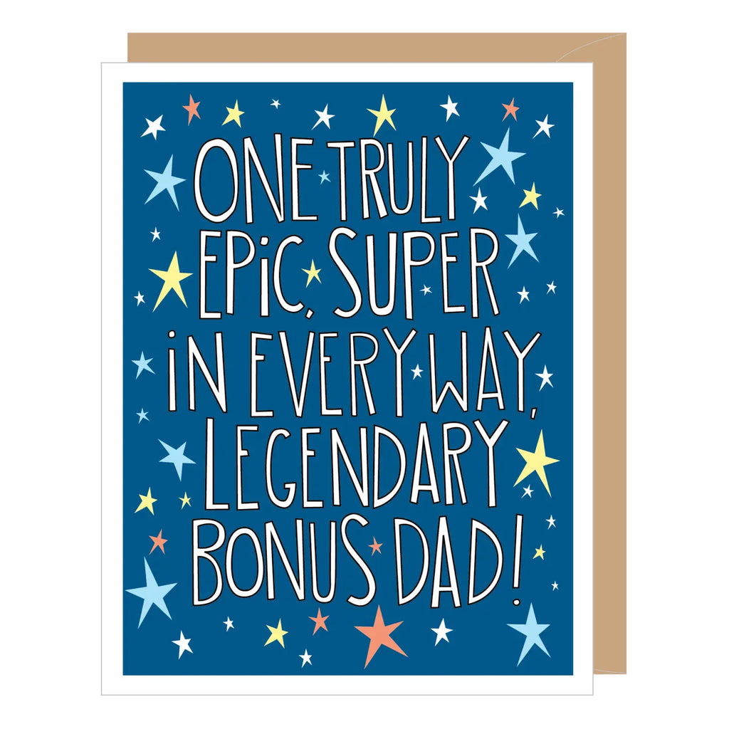 Legendary Bonus/Step Dad Father's Day Card