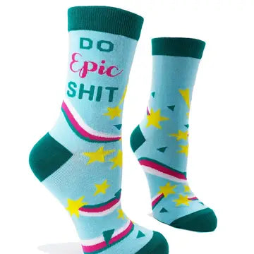 Do Epic Shit Ladies' Crew Socks