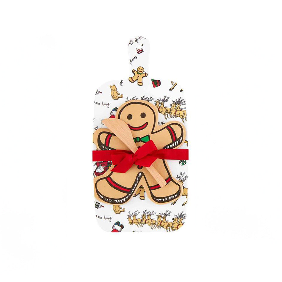 Gingerbread Man Melamine Board Set