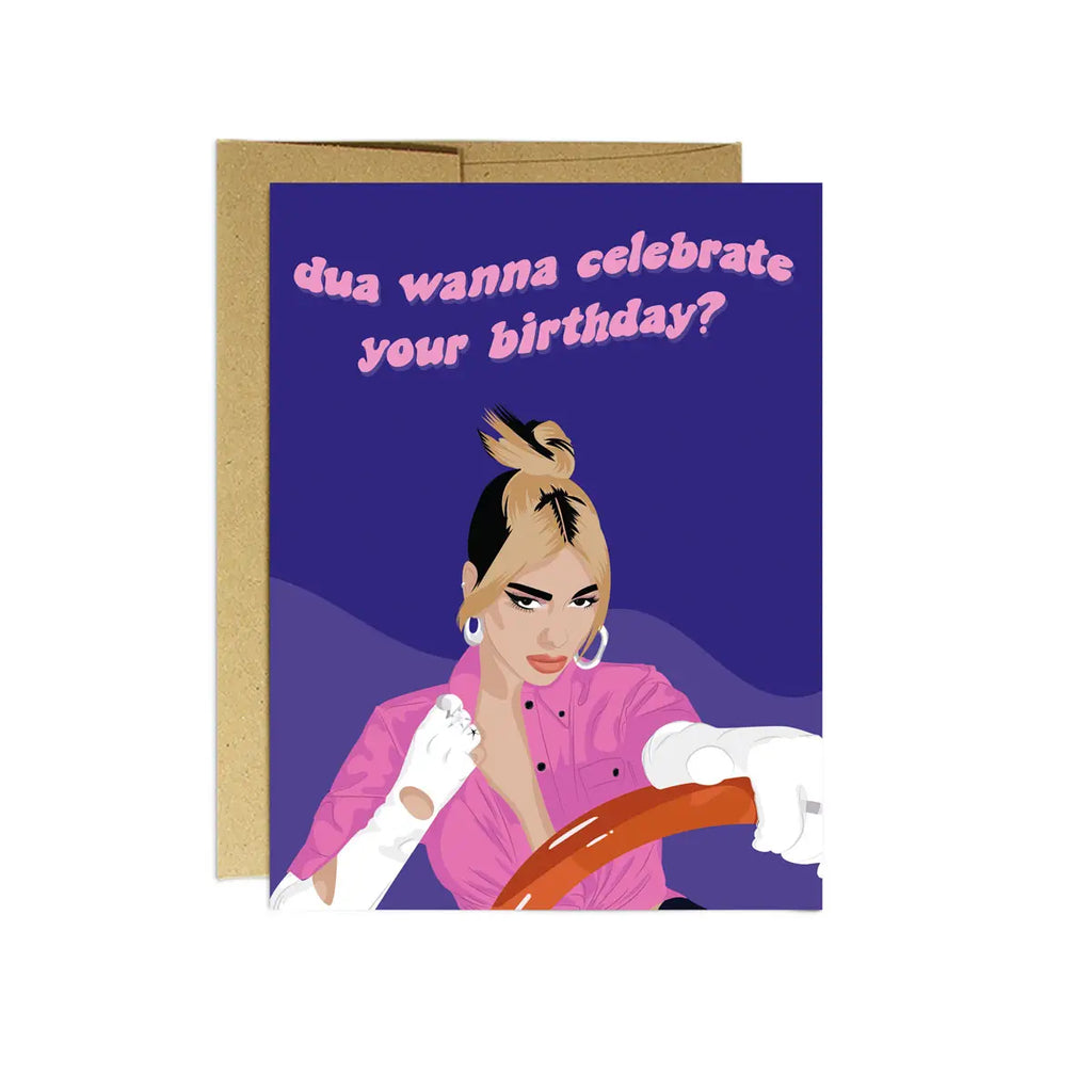 Dua Celebrate Birthday Card