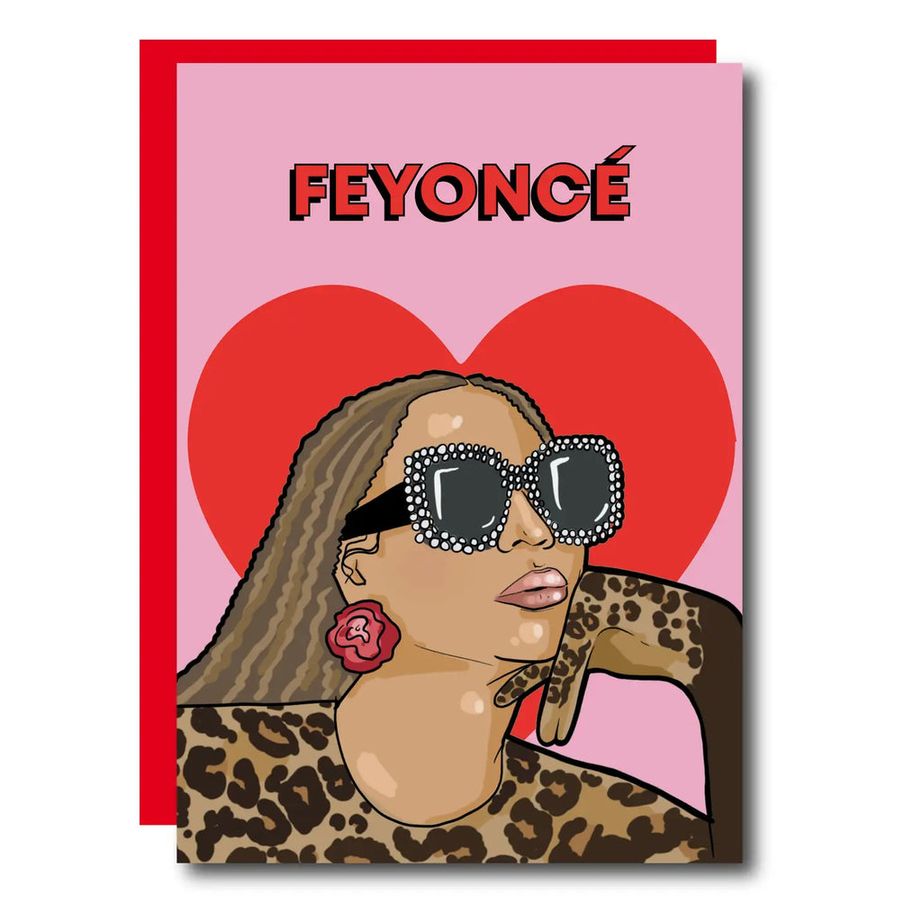 Beyonce Feyonce Valentines Day Card