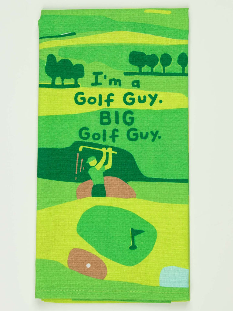 Big Golf Guy Dish Towel