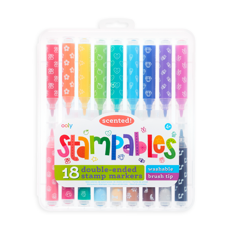 Stampables Double Sided Stamp Markers Set of 18