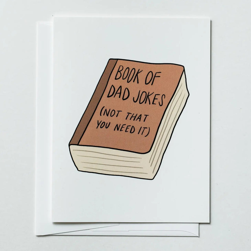 Book of Dad Jokes Card