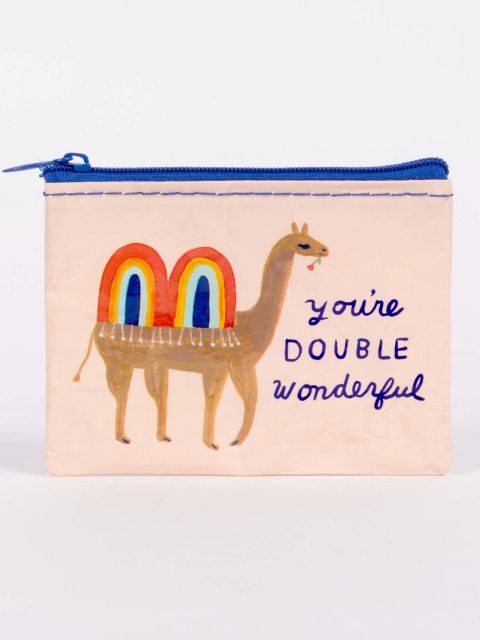 You're Double Wonderful Coin Purse