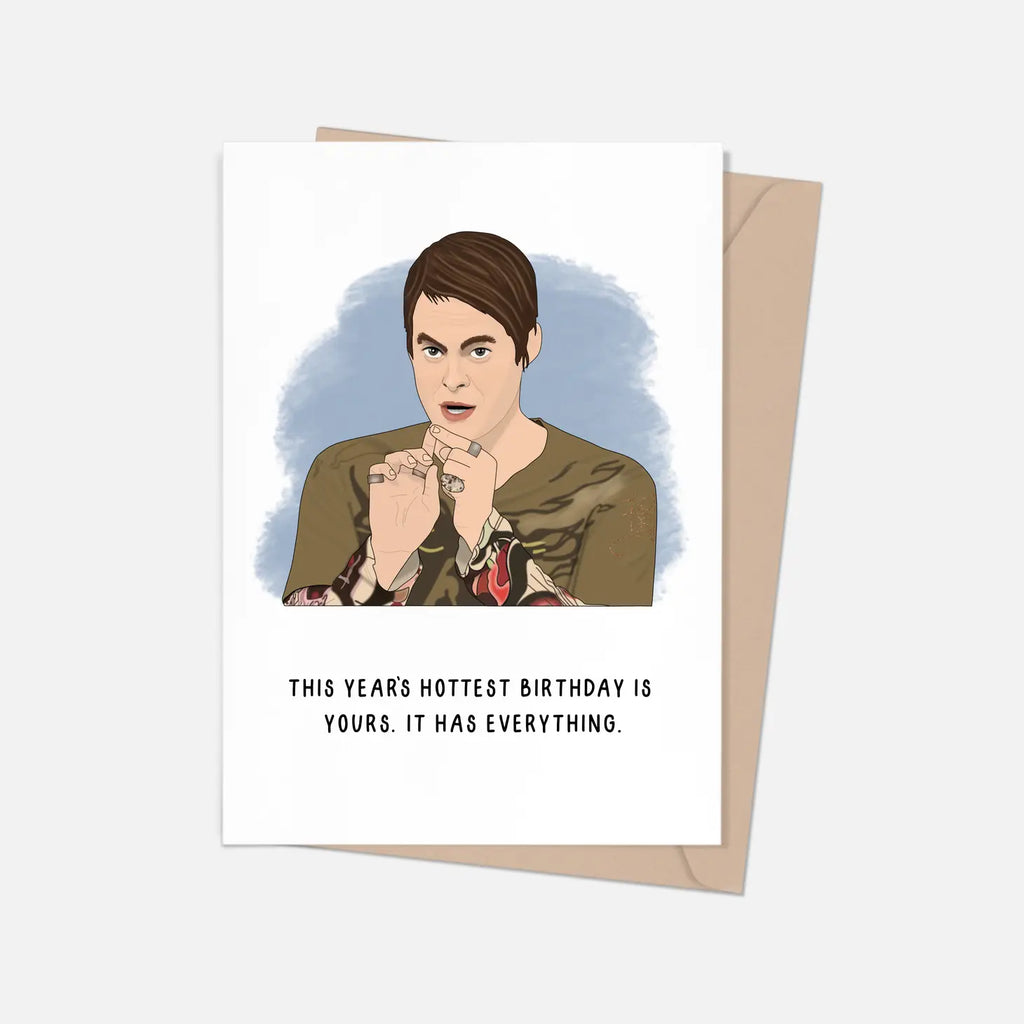 Stefon SNL Hottest Birthday Card It Has Everything