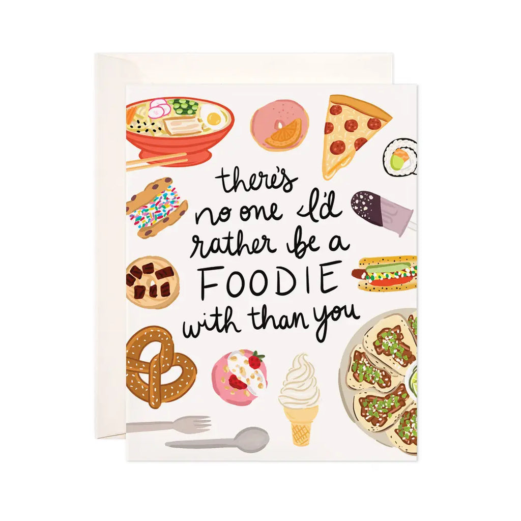 Foodie Love Greeting Card