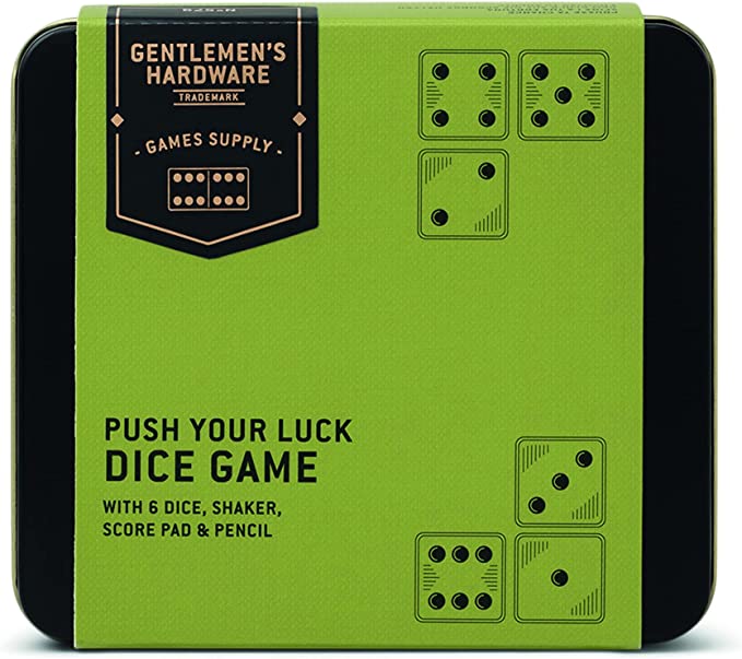 Push your luck dice game