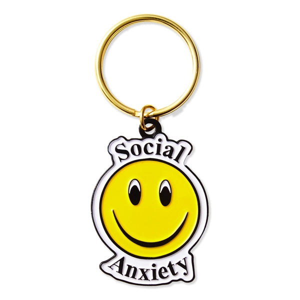 Social Anxiety Key Chain