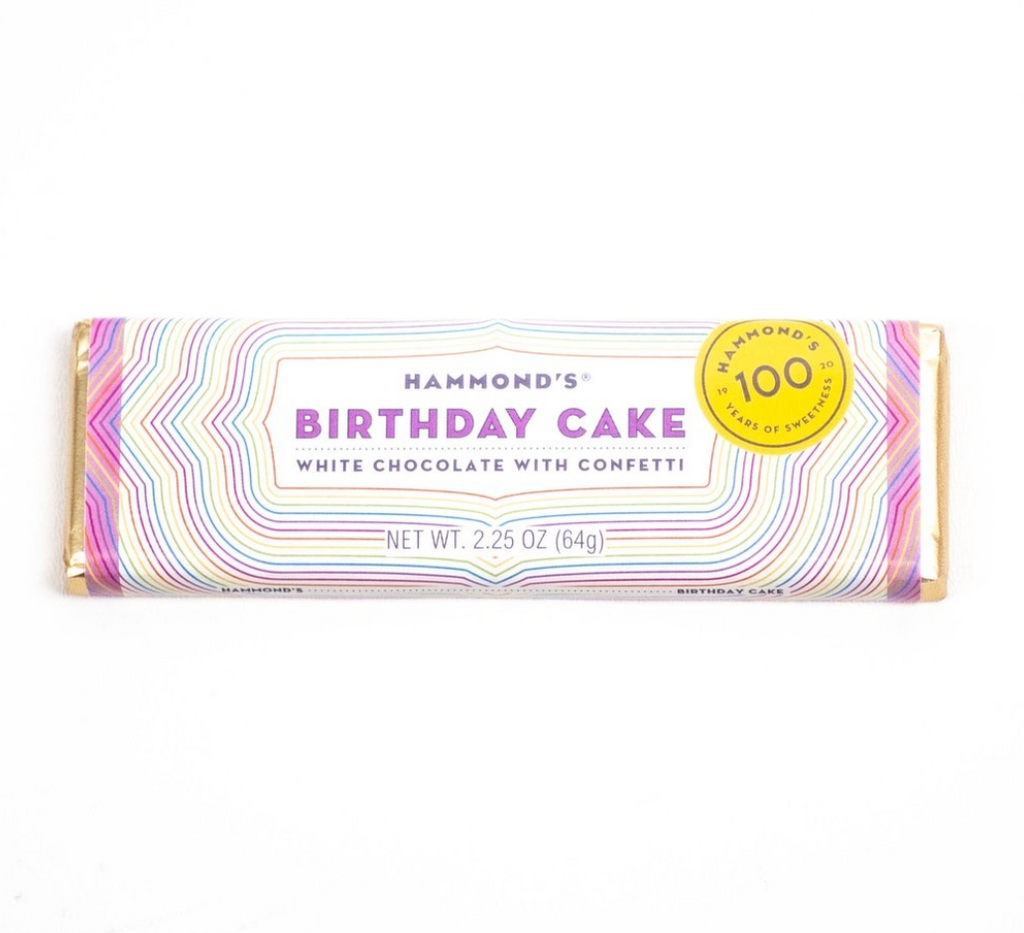 Birthday Cake Hammond's Candy Bar