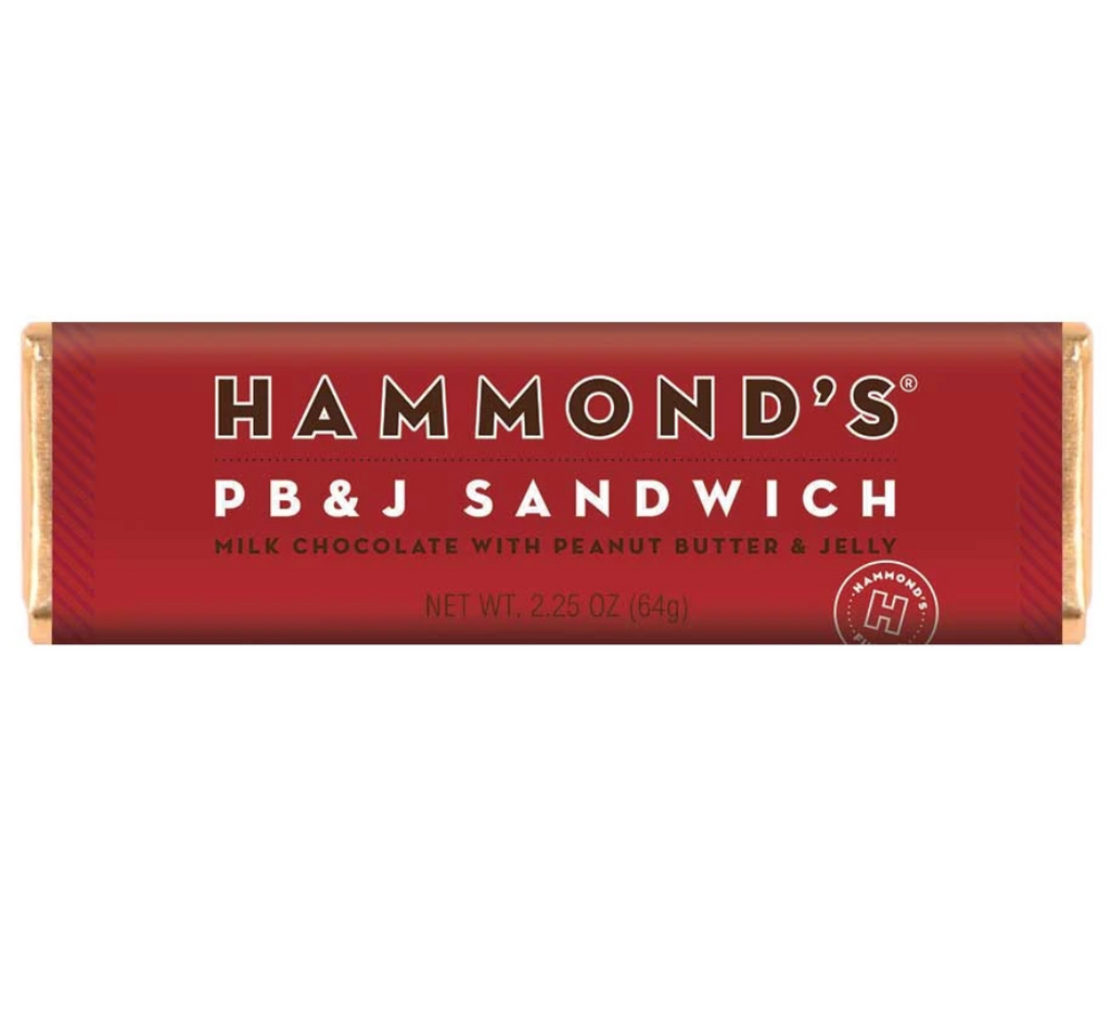 PB&J Milk Chocolate Hammond's Candy Bar