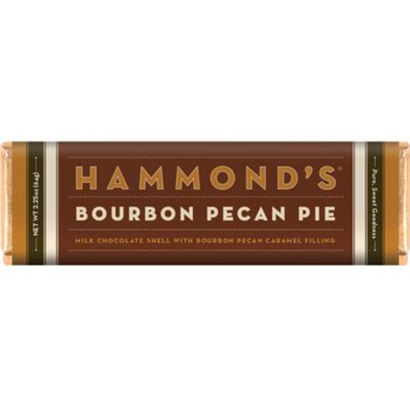 Bourbon Pecan Pie Milk Chocolate Hammond's Candy Bar