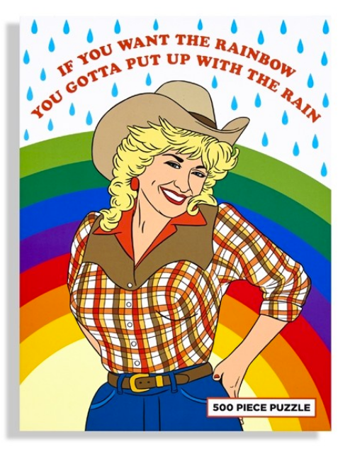 Dolly Parton Rainbow Puzzle