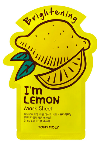 Tony Moly Sheet Mask- Lemon