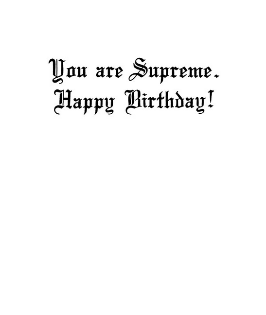 RBG The Ruling Is In Birthday Card