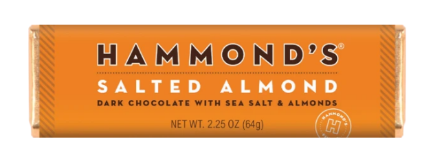Salted Almond Hammond's Candy Bar