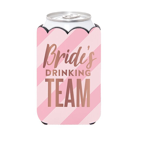 Insulated Can Cover - Bride's Drinking Team