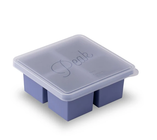 Blue Cup Cubes Freezer Tray - 4 Cubes